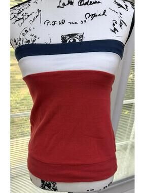 Old Navy Red, White, And Blue Tube Top. Size S. EUC